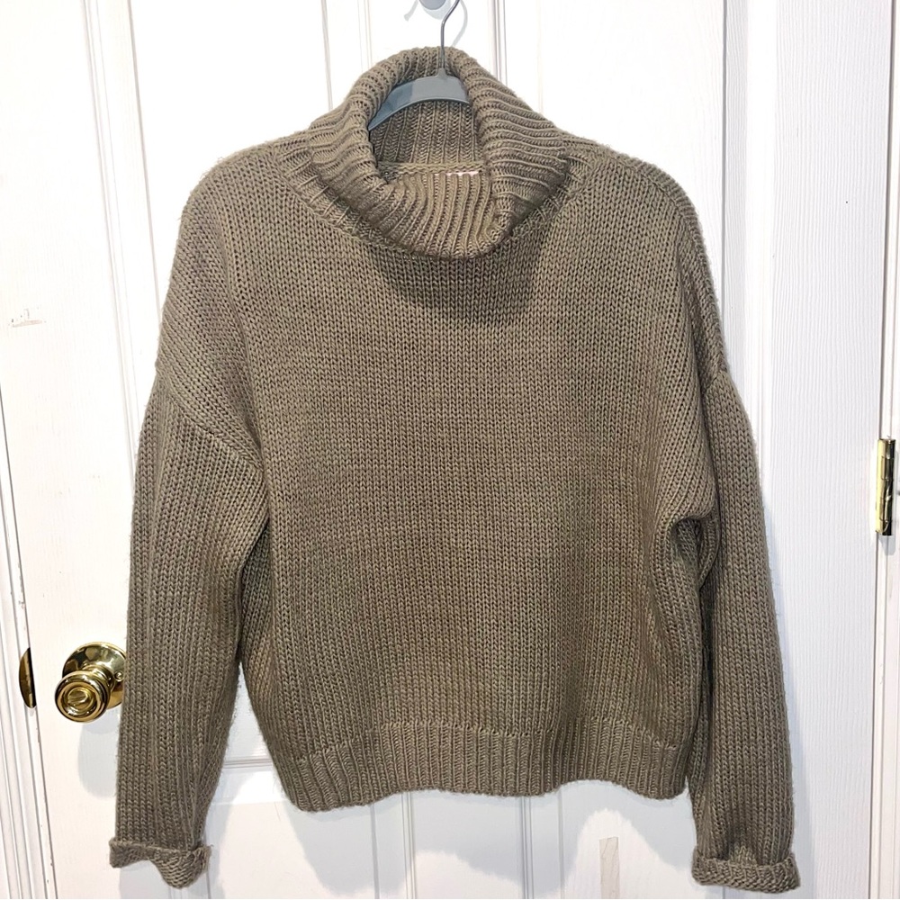NWOT - Pink Lily Cowl Neck Sweater